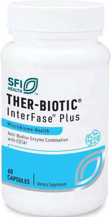 104 - Interfase plus - Klaire Labs - Frasco x 60 Cápsulas