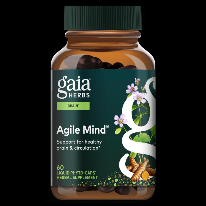 105 - Soporte de citoquinas Agile Mind - Gaia Herbs/Professional Solutions - Frasco x 60 Cápsulas