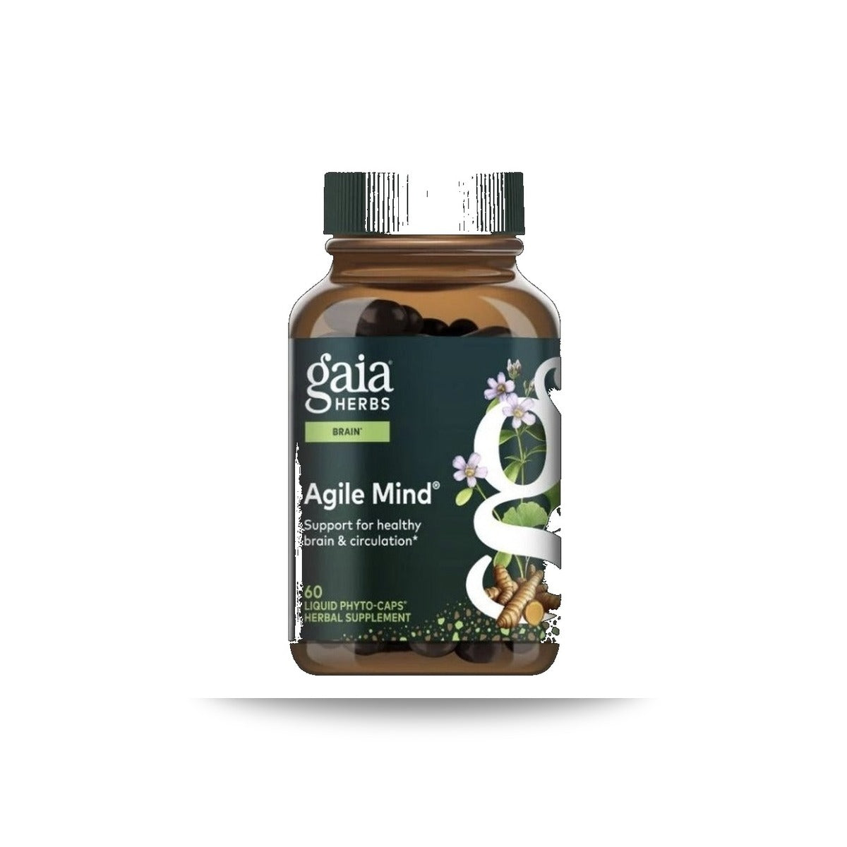 105 - Agile Mind Cytokine Support - Gaia Herbs Professional Solutions - Frasco x 60 Cápsulas