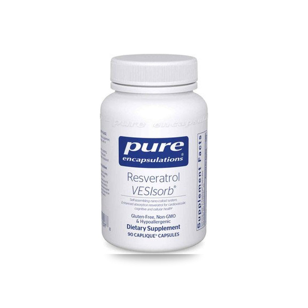 112 - Resveratrol VESIsorb - Pure Encapsulations - Frasco x 90 Cápsulas