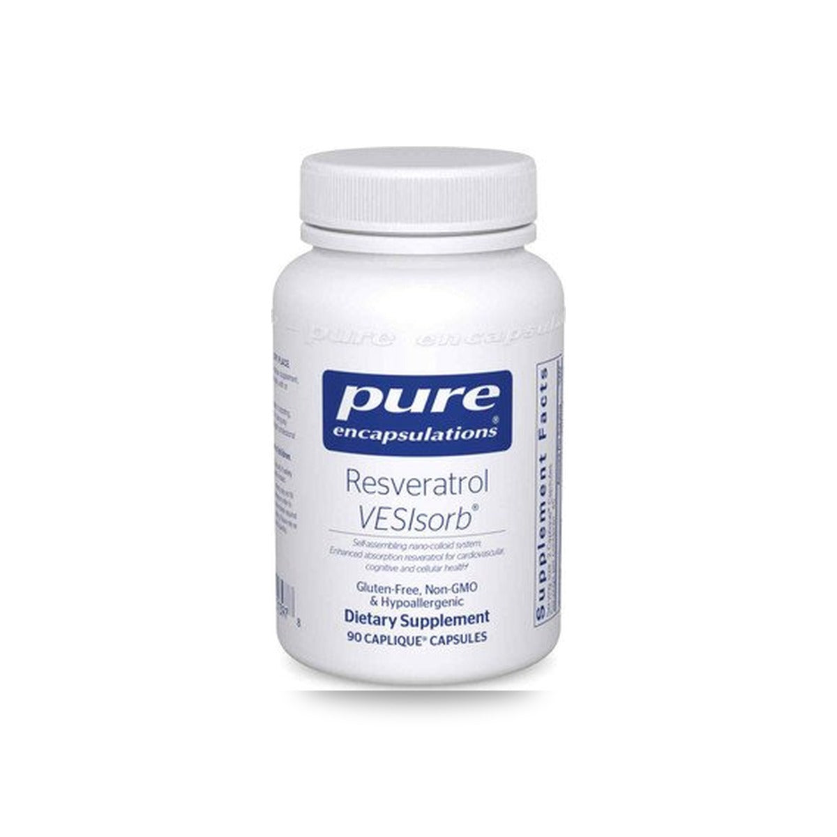 112 - Resveratrol VESIsorb - Pure Encapsulations - Frasco x 90 Cápsulas
