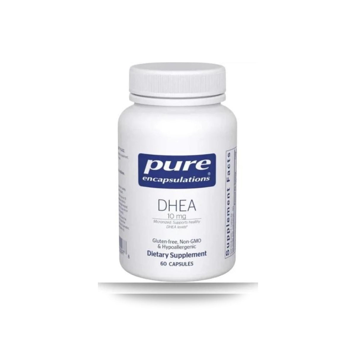 118 - DHEA 10mg - Pure Encapsulations - Frasco x 60 Cápsulas