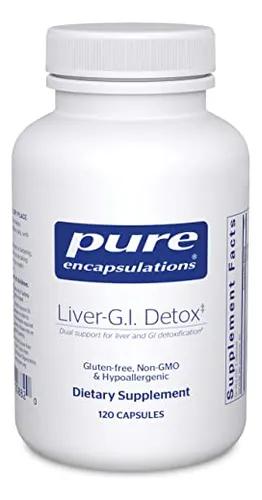 122 - Liver-G,I, Detox* - Pure Encapsulations - Bottle x 120 Capsules