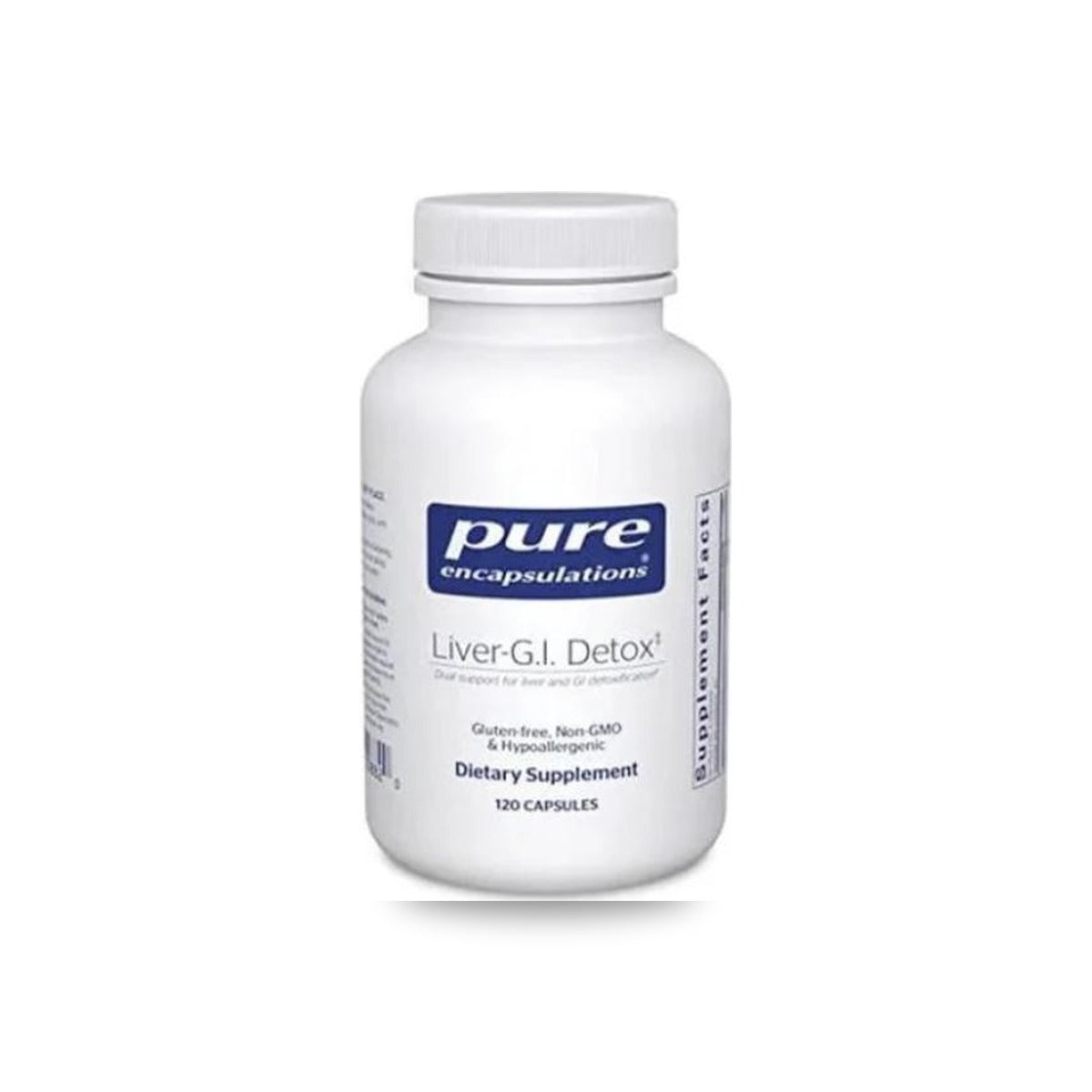 122 - Liver-G.I. Detox - Pure Encapsulations - Frasco x 120 Cápsulas