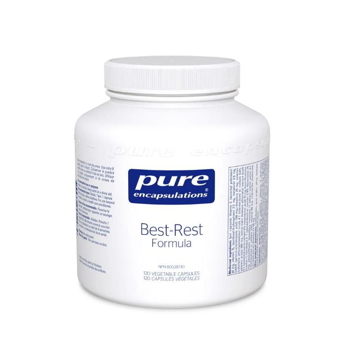 130 - Best-Rest Formula - Pure Encapsulations - Bottle x 120 Capsules