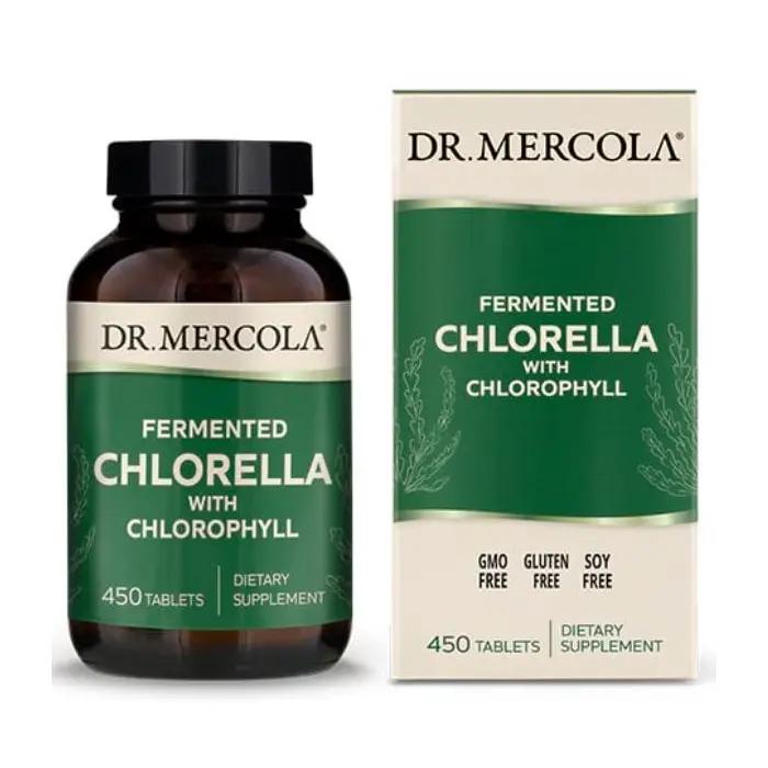 152 - Fermented Chlorella - Dr, Mercola Premium Products - Frasco x 450 Tabletas