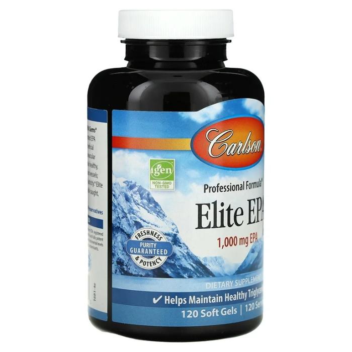 153 - elite omega 3 - carlson - 120 caps
