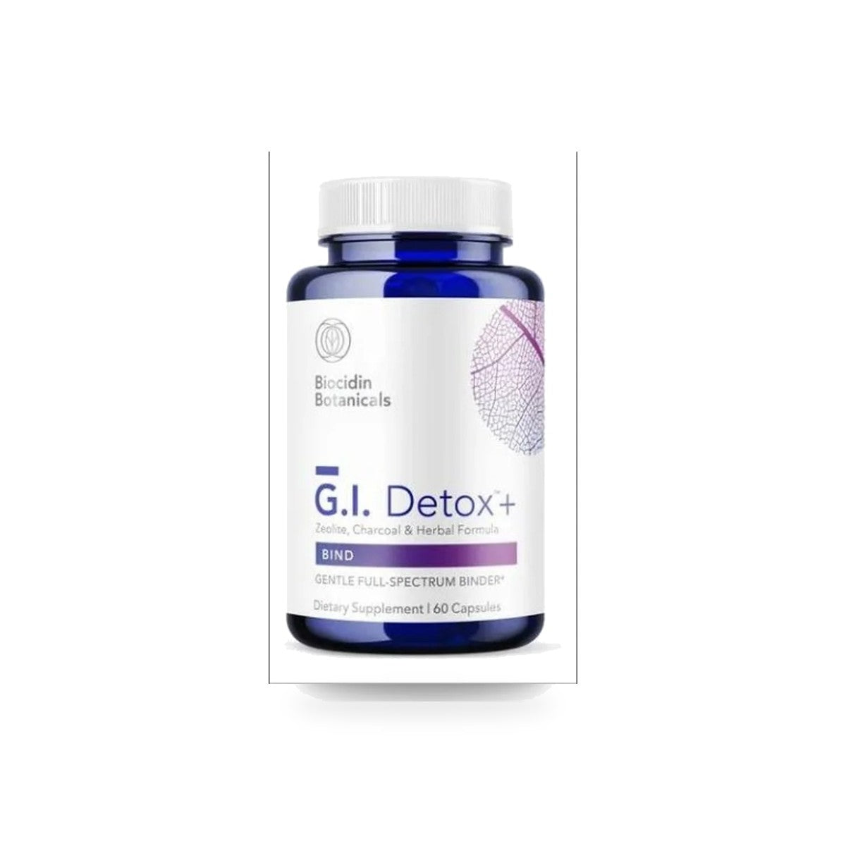 167 - G.I. Detox+ - Biocidin Botanicals - Frasco x 60 Cápsulas