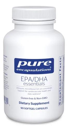 212 - EPA/DHA essentials 1000 mg - Pure Encapsulations - Frasco x 90 Cápsulas