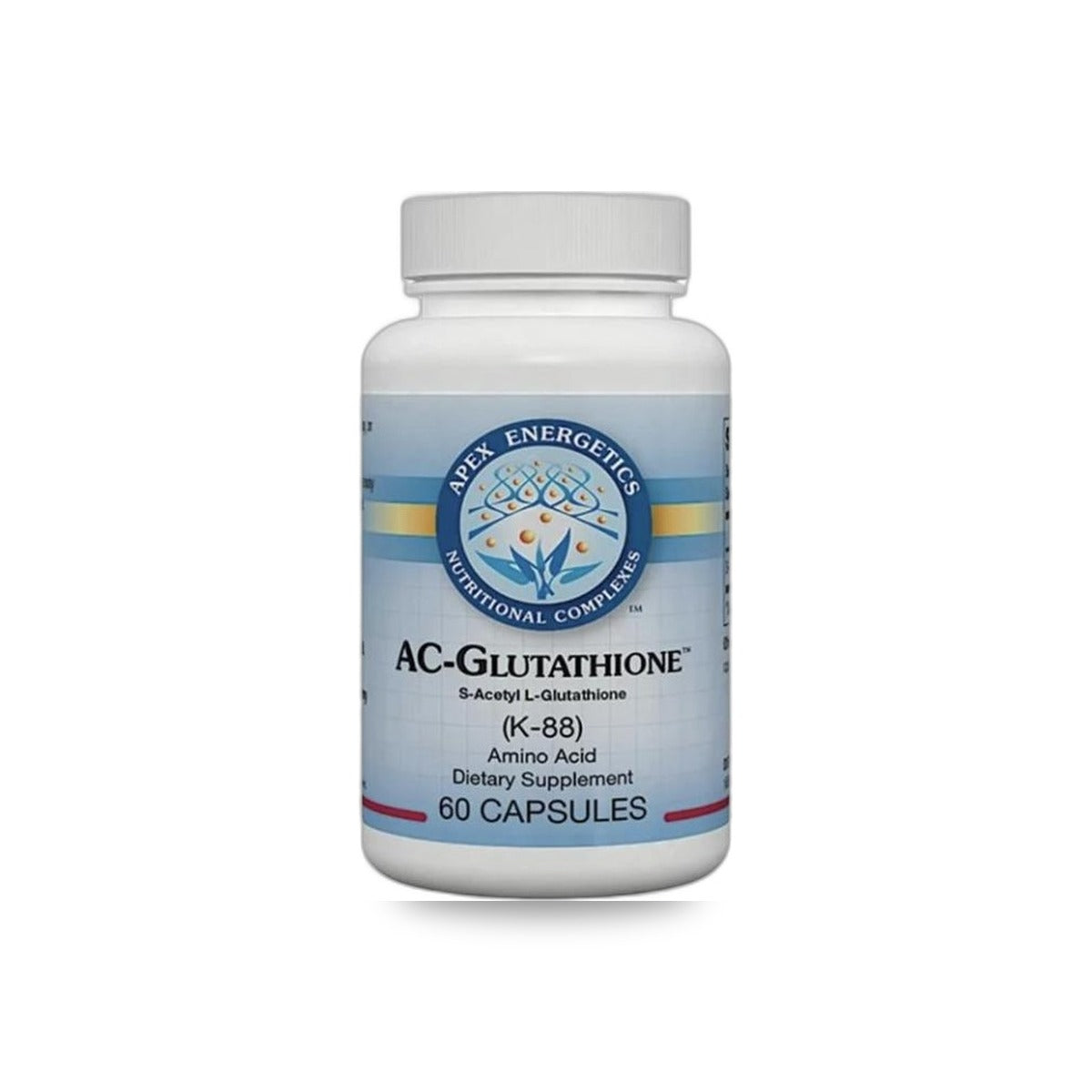 217 - AC-Glutathione - Apex Energetics - Frasco x 60 Cápsulas