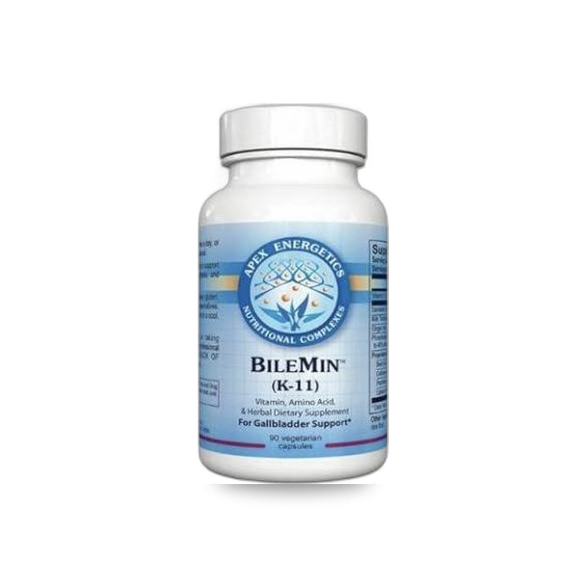 218 - BileMin - Apex Energetics - Frasco x 90 Cápsulas