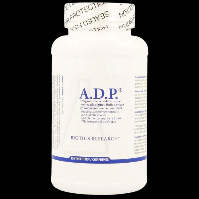 256 - A,D,P, - Biotics Research - Frasco x 120 Tabletas