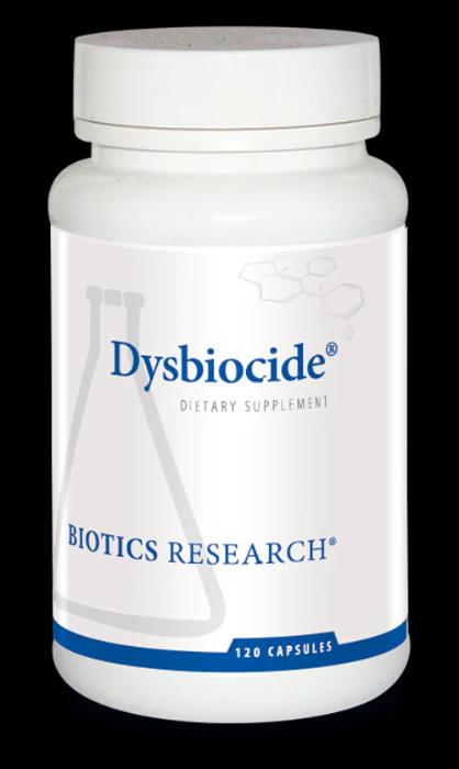 260 - Dysbiocide - Biotics Research - Frasco x 120 Cápsulas