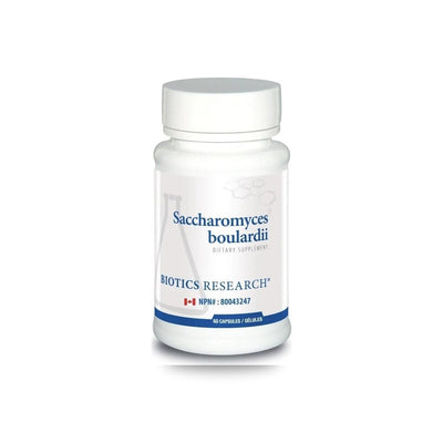262 - Saccharomyces Boulardii - Biotics Research - Frasco x 60 Cápsulas