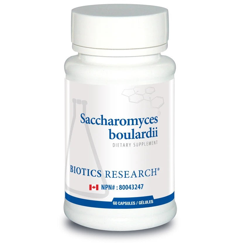 262 - Saccharomyces boulardii - Biotics Research - Frasco x 60 Cápsulas