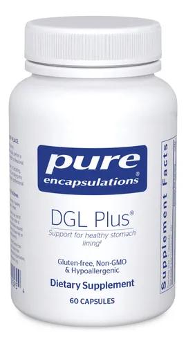 280 - DGL Plus - Pure Encapsulations - Frasco por 60 capsulas
