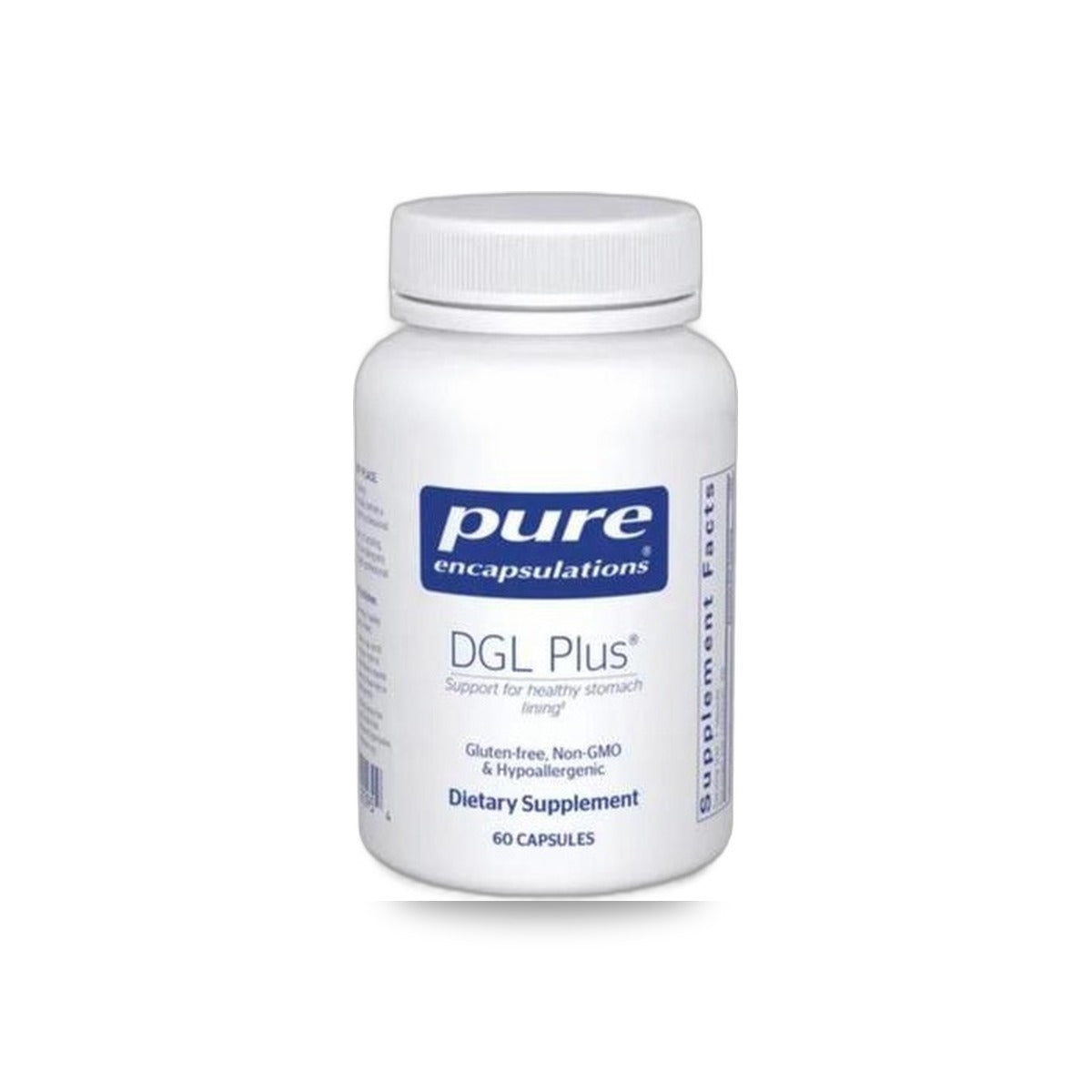 280 - DGL Plus - Pure Encapsulations - Frasco x 60 Cápsulas