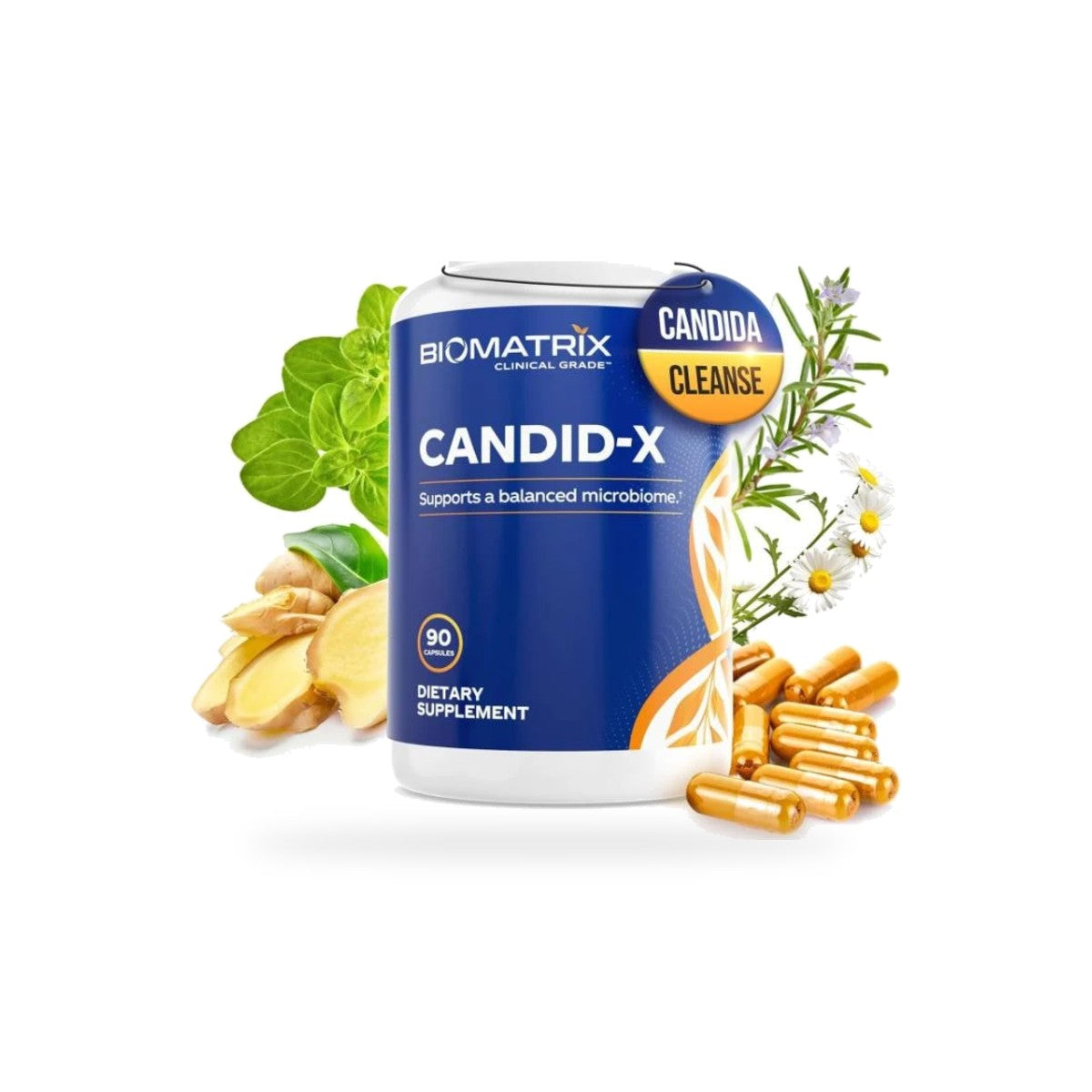 309 - Candid-X - BioMatrix - Frasco x 90 Cápsulas