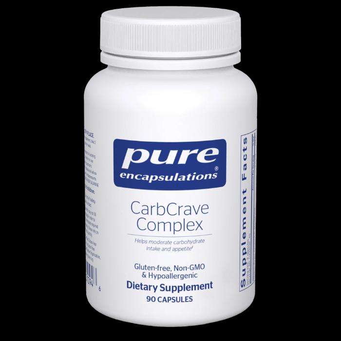 322 - CarbCrave Complex - Pure Encapsulations - Frasco x 90 Cápsulas