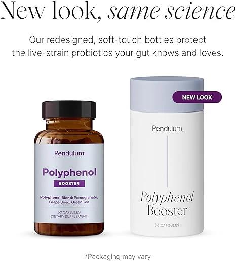 324 - Polyphenol Booster - Pendulum - Frasco x 60 Cápsulas