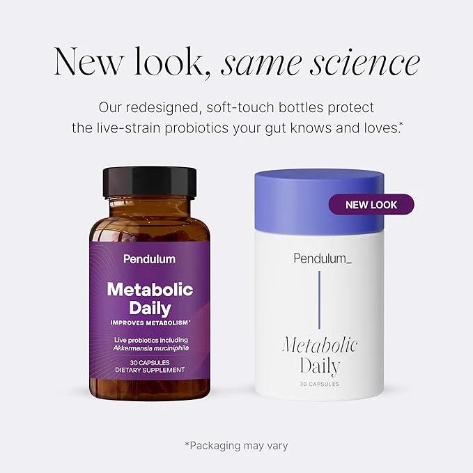 325 - Metabolic Daily - Pendulum - Frasco x 30 Cápsulas