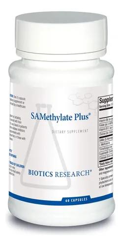 337 - SAMethylate Plus - Biotics Research - Frasco x 60 Cápsulas