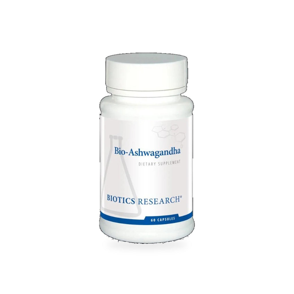 341 - Bio-Ashwagandha - Biotics Research - Frasco x 60 Cápsulas