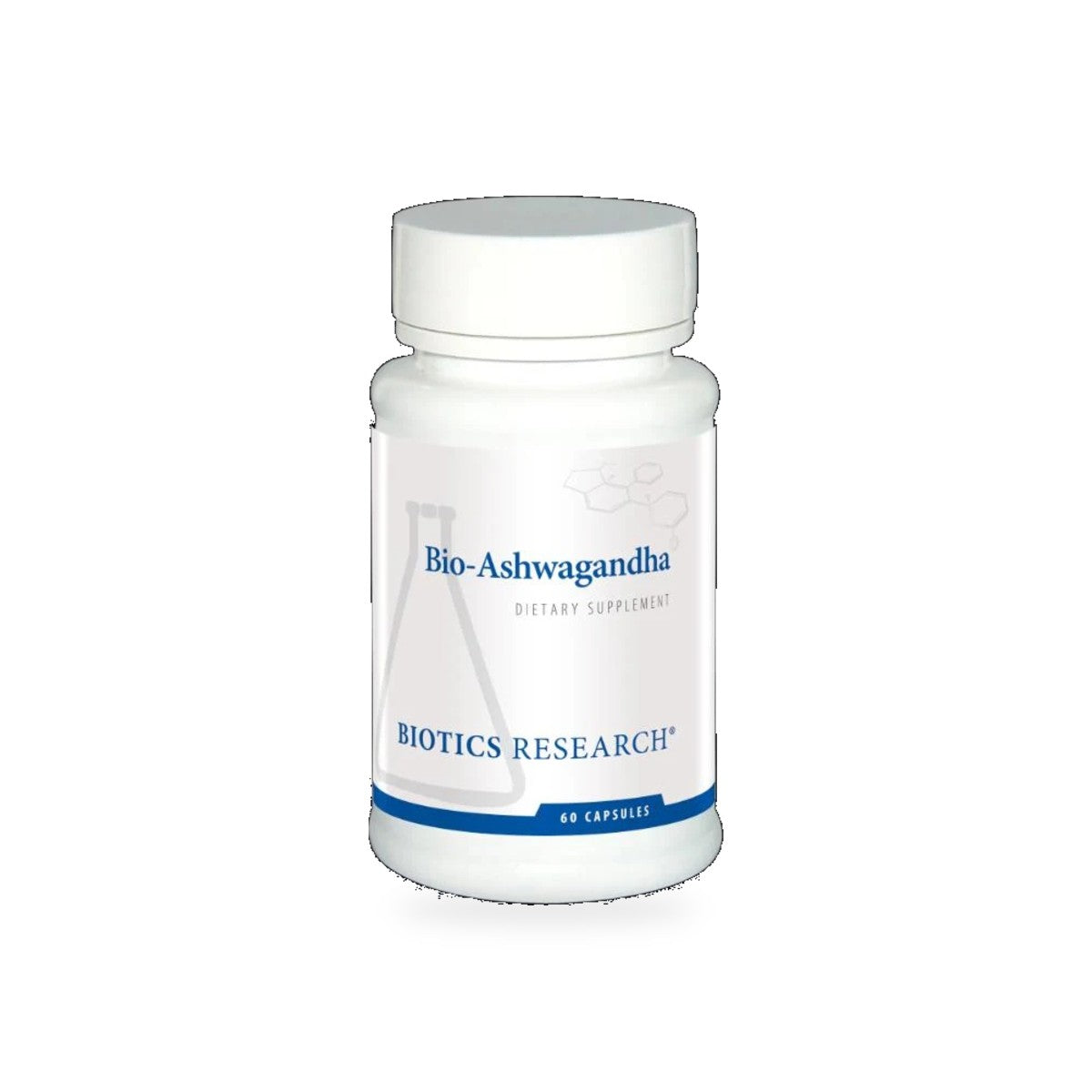 341 - Bio-Ashwagandha - Biotics Research - Frasco x 60 Cápsulas