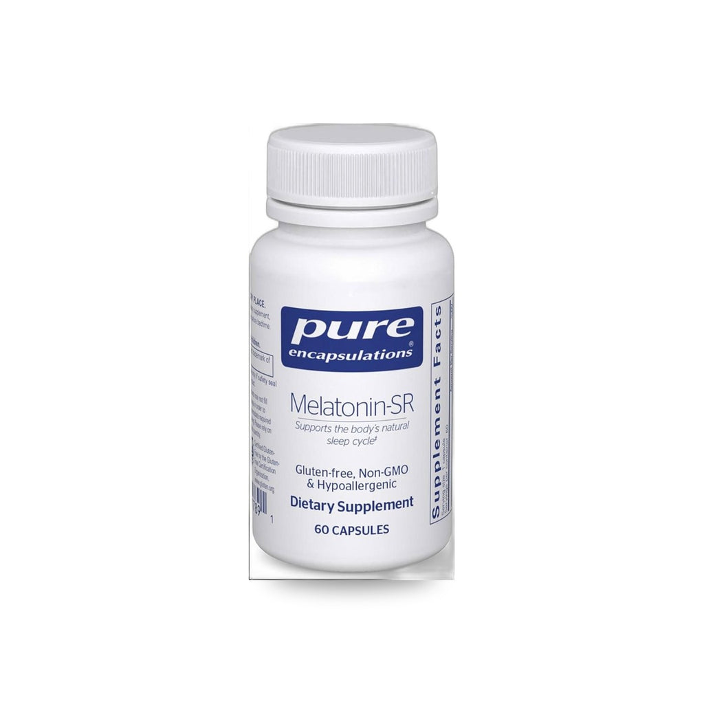 399 - Melatonin-SR - Pure Encapsulations - Frasco x 60 Cápsulas