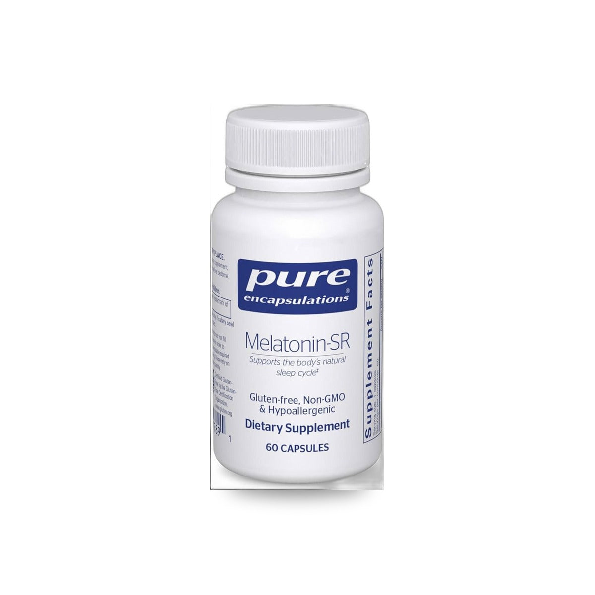 399 - Melatonin-SR - Pure Encapsulations - Frasco x 60 Cápsulas