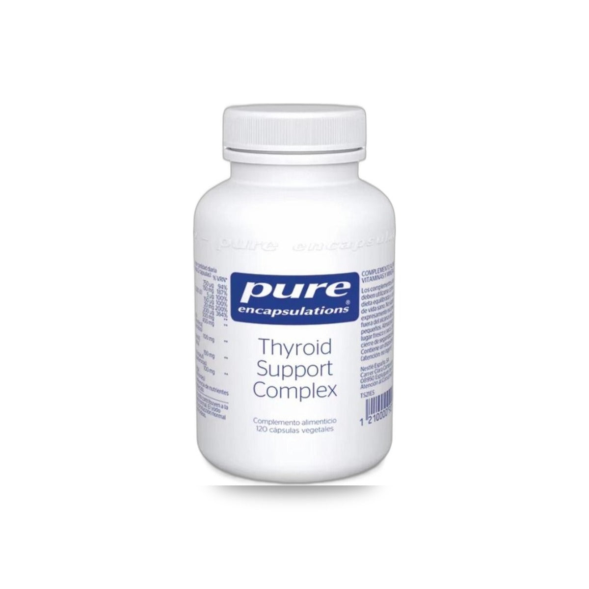 414 - Thyroid Support Complex - Pure Encapsulations - Frasco x 120 Cápsulas