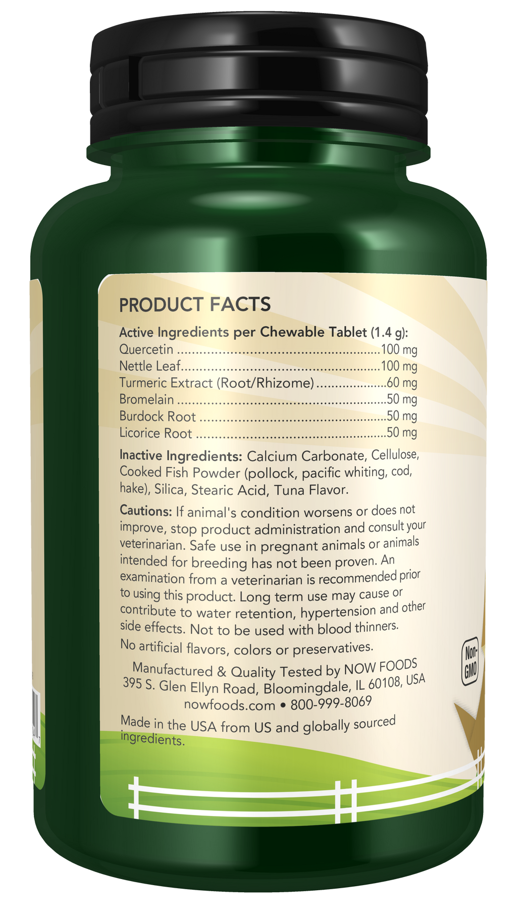 Pet Allergy Support - Product Facts