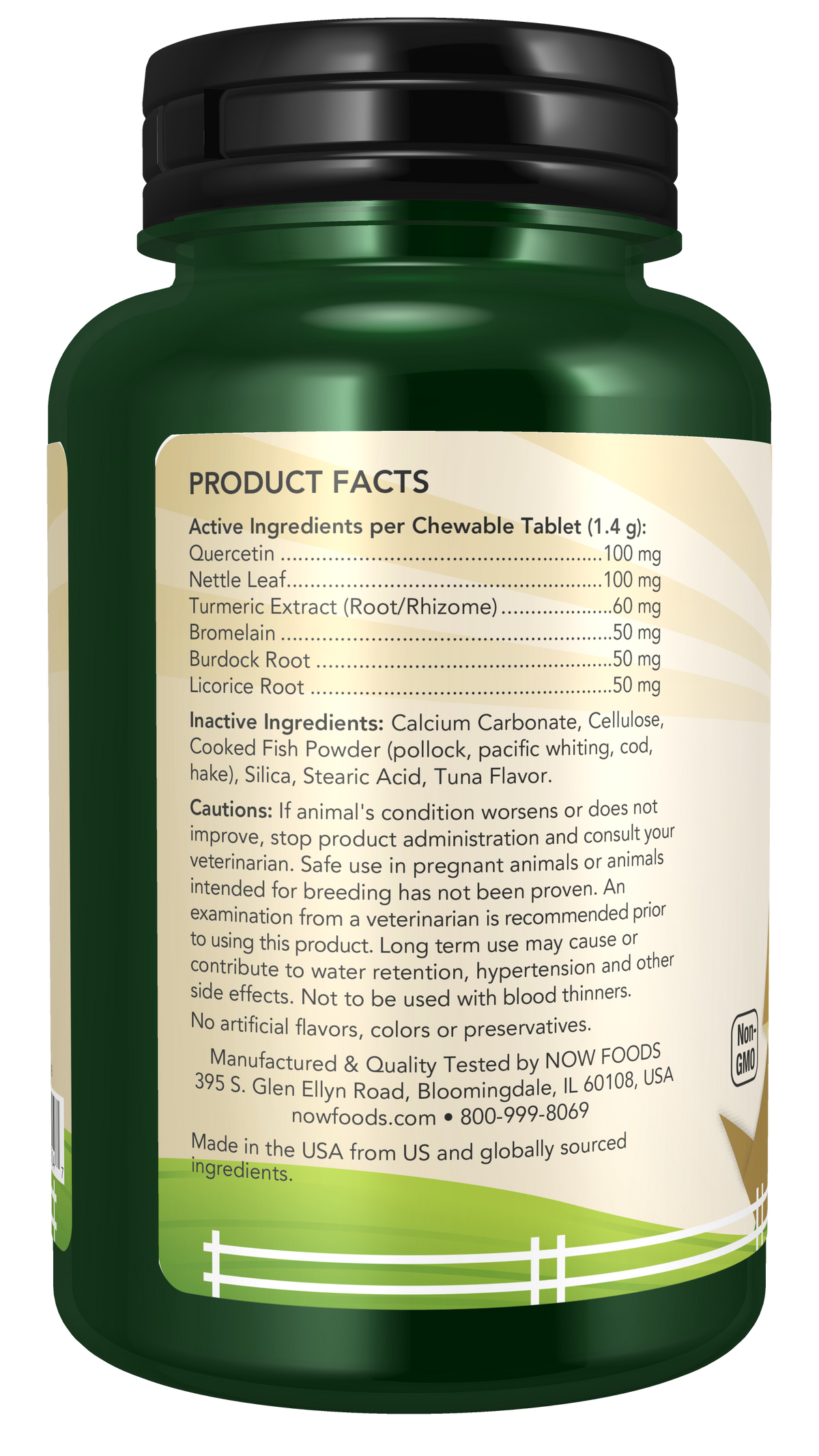 Pet Allergy Support - Product Facts