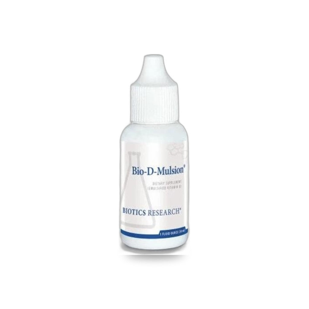 498 - Bio-D-Mulsion - Biotics Research - Frasco Sln Oral x 1 Onza