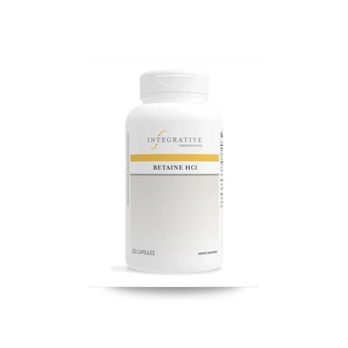 505 - Betaine HCl - Integrative Therapeutics - Frasco x 250 Cápsulas