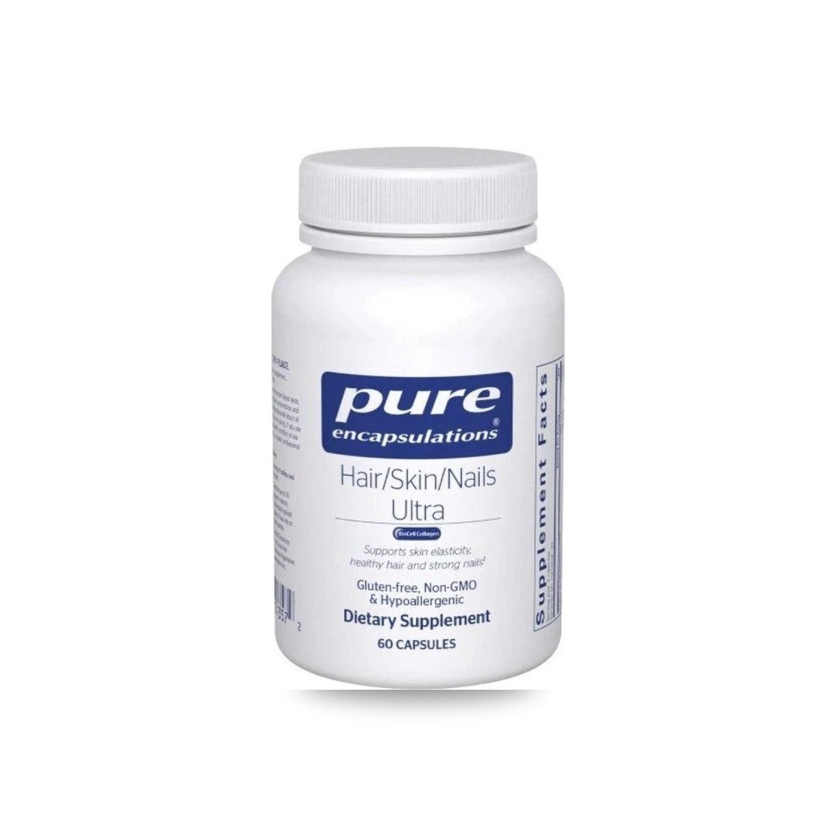 514 - Hair/Skin/Nails Ultra - Pure Encapsulations - Frasco x 60 Cápsulas