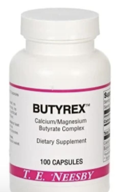 583- Butyrex - T,E Neesby - Frasco de 100 cápsulas