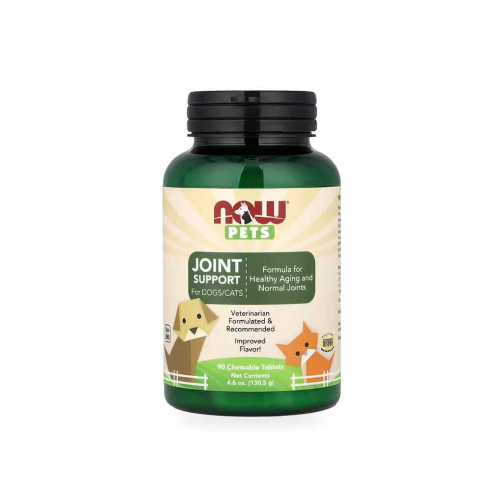 590 - Pet Joint Support (Dog & Cat) - NOW Foods - Frasco x 90 Tabletas