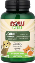 590 - Pet Joint Support (dog & cat) - Frasco por 90 tabletas - Now Foods