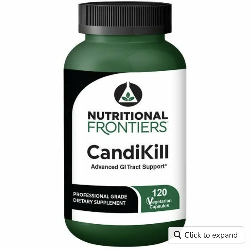 596 - Candikill -nutritional frontiers- Frasco por 120 Capsulas