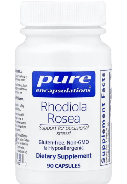 599 - Rhodiola Rosea - frasco por 90 cápsulas - Pure Encapsulations