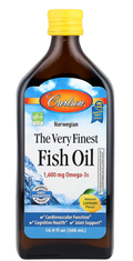 614 - The very finest fish oil 1,600mg omega - Frasco por 500ml - Carlson