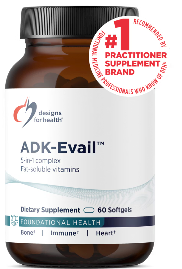 616 - ADK evail - Designs for health - frasco por 60 capsulas