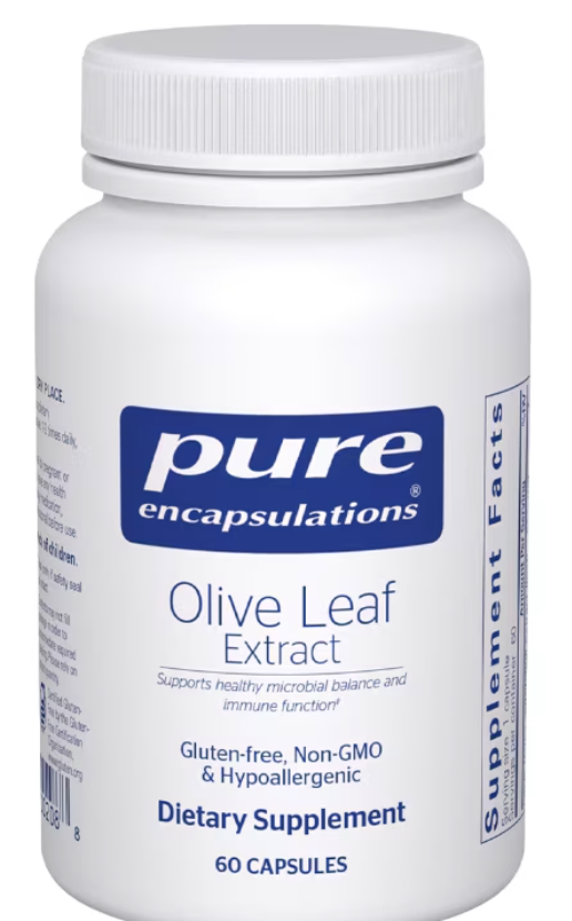627 - Olive Leaf Extract - Pure Encaptulations - frasco x 90