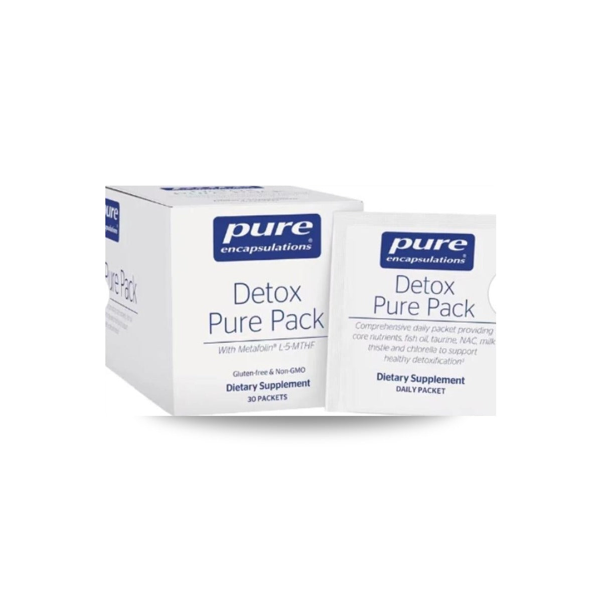 630 - Detox Pure Pack - Pure Encapsulations - Caja x 30 Sobres