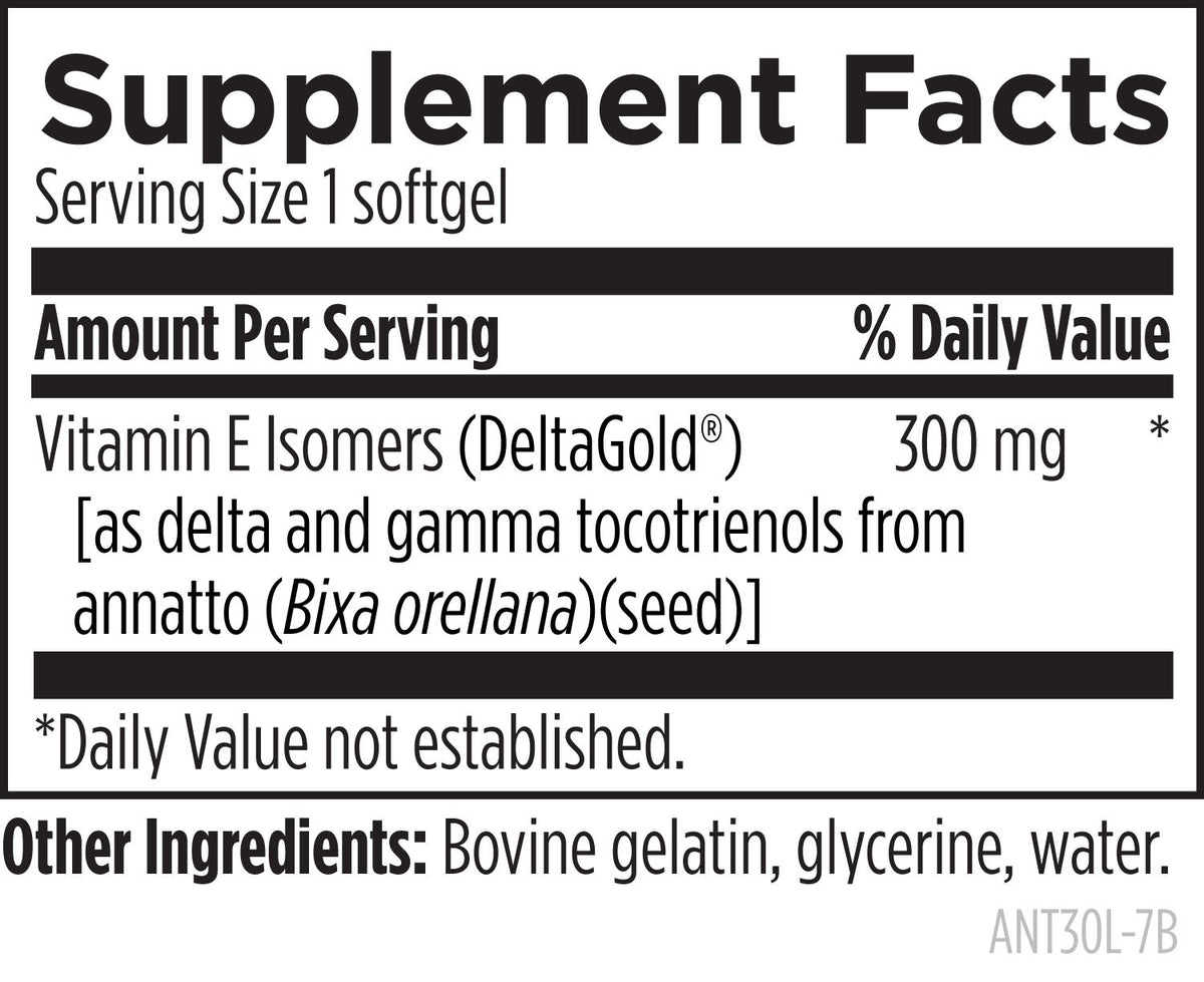 Annatto E-300 - Supplement Facts