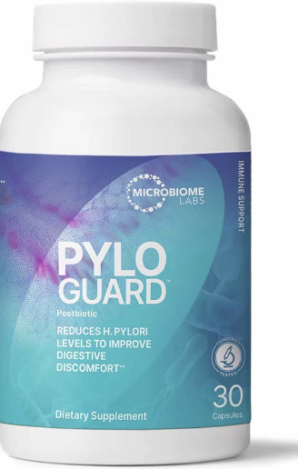 633 - Pyloguard probiotic - Microbiome labs - Frasco por 30 capsulas