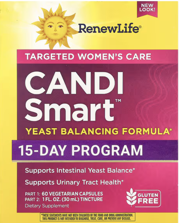 635 - CandiSmart Cleanse - Renewlife - caja x 240 cápsulas