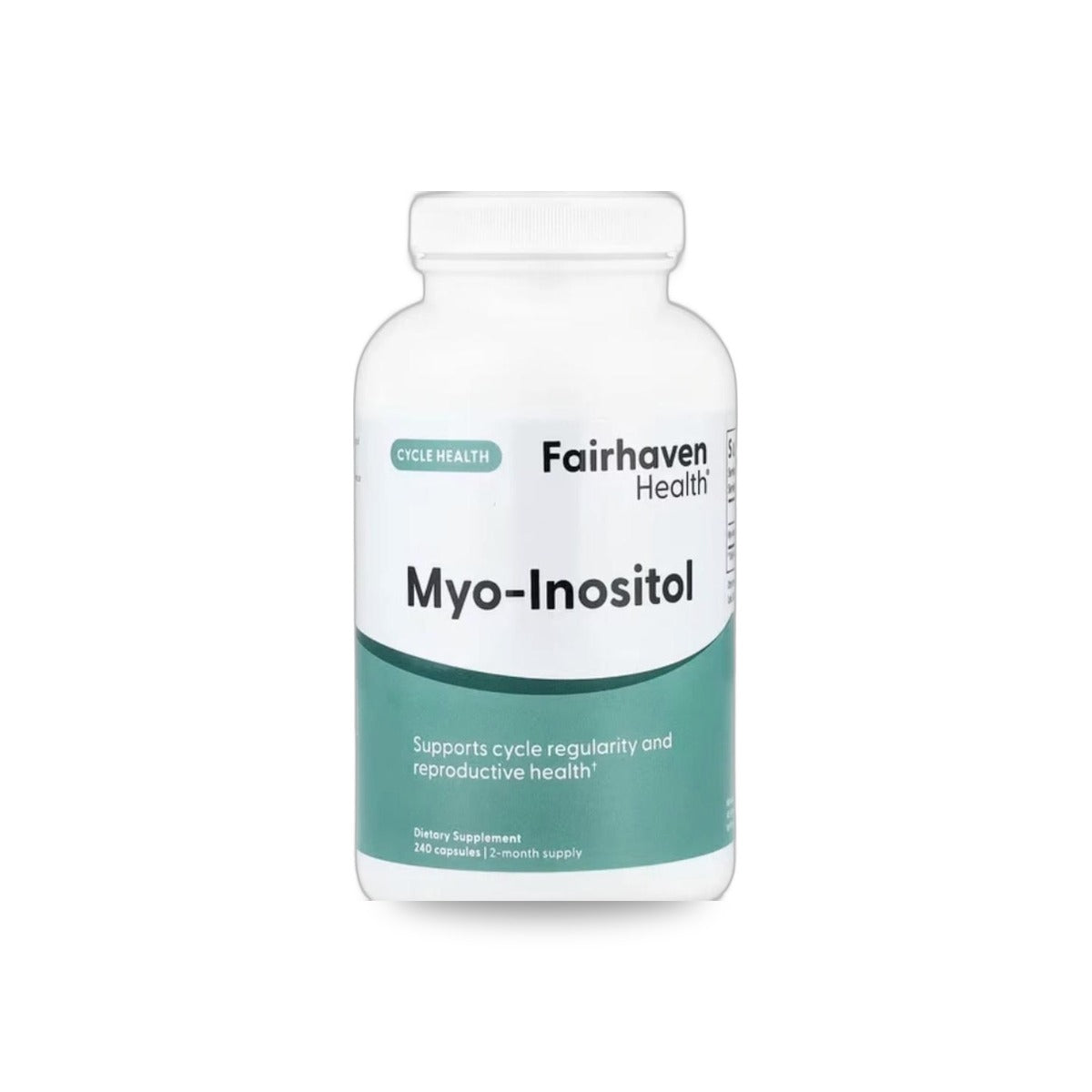 636 - Myo-Inositol - Fairhaven Health - Frasco x 240 Cápsulas