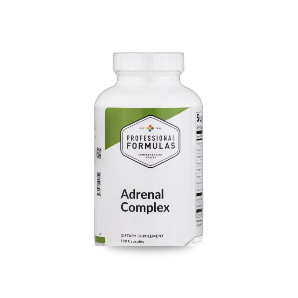 638 - Adrenal Complex - Professional Formulas - Frasco x 180 Cápsulas